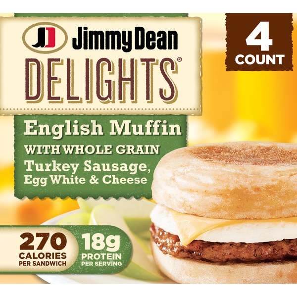 Hy-Vee Sausage, Egg, & Cheese Muffin Breakfast Sandwiches - $6.69 -> $5.99