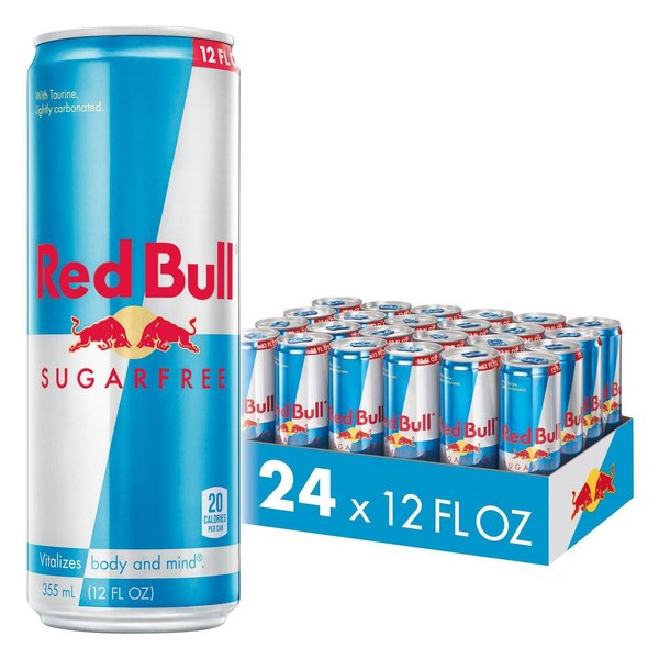 RED BULL SUGAR FREE - $38.98 -> $34.98 ($4.00 off)