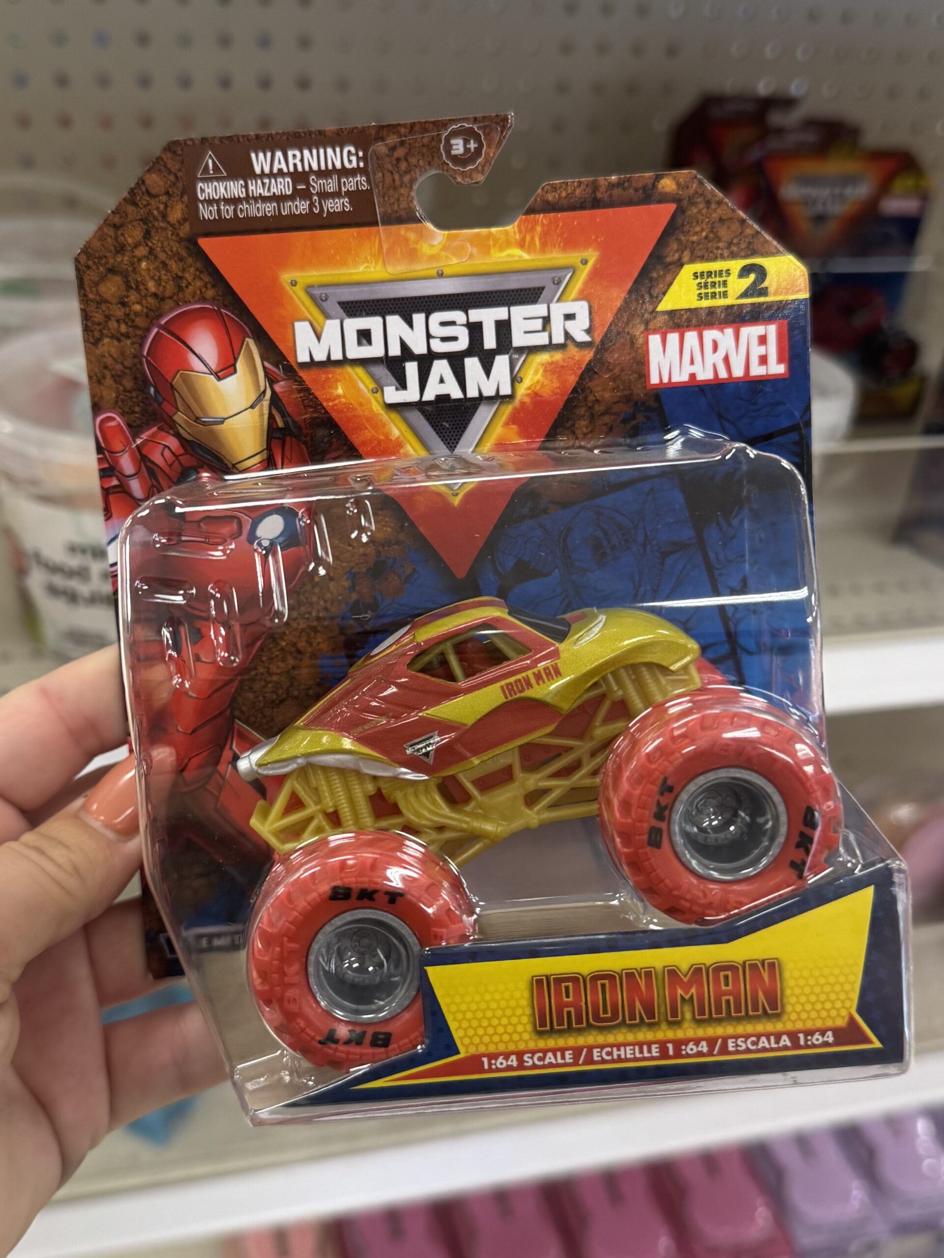 Monster Jam Collectible Monster Truck Toy, Assorted Colors. - in store