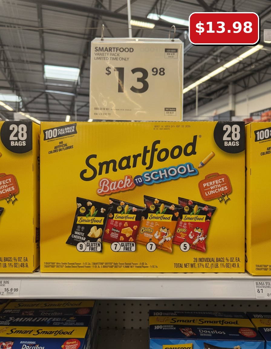Smartfood Back To School Variety Pack