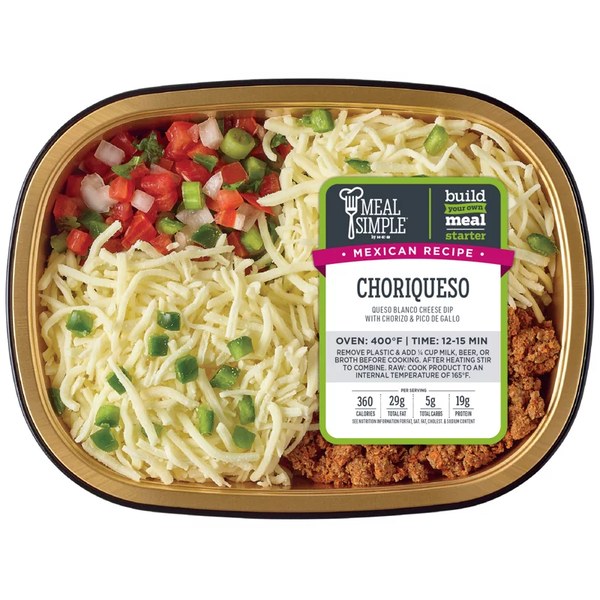 Meal Simple by H-E-B Chorizo Queso Dip, Avg. 0.88 lb