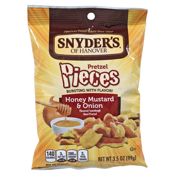 Snyder's Honey Mustard Pretzel Nuggets - $1.25