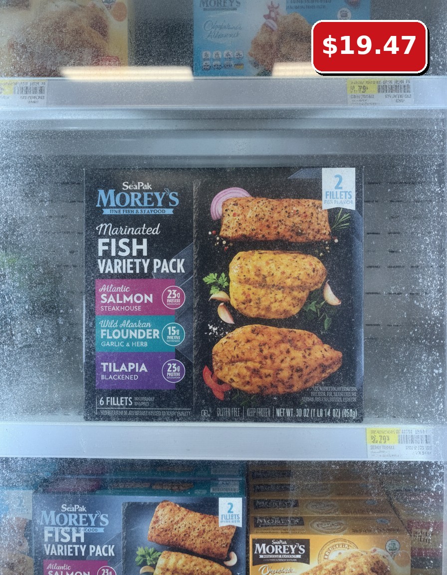 SeaPak Morey's Marinated Fish Variety Pack