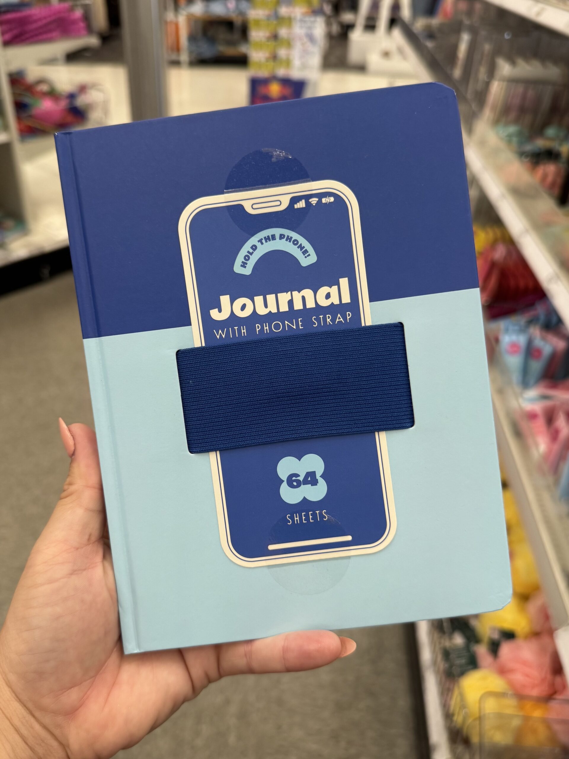 Journal with Phone Strap - in store