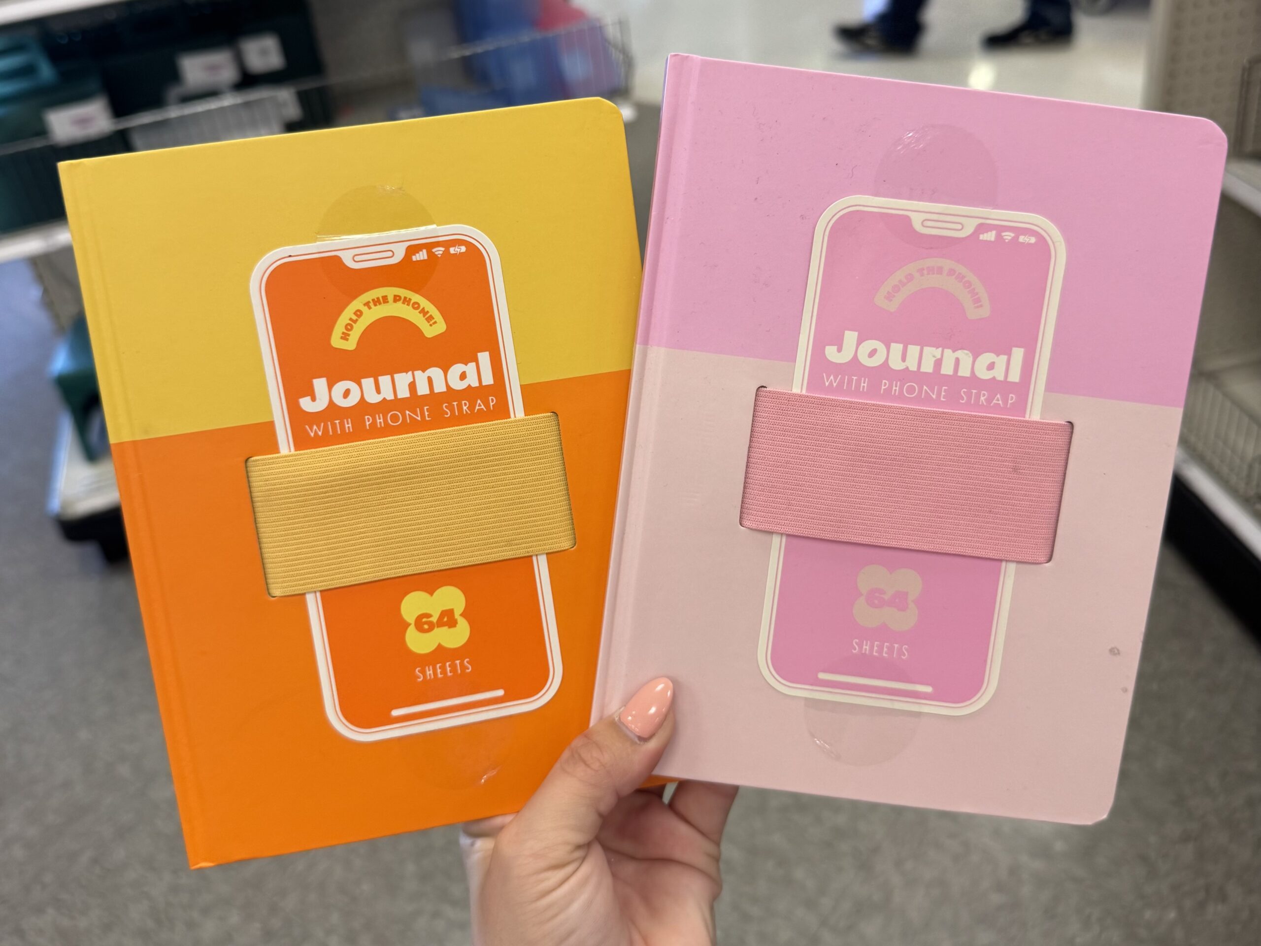 Journal with Phone Strap - in store