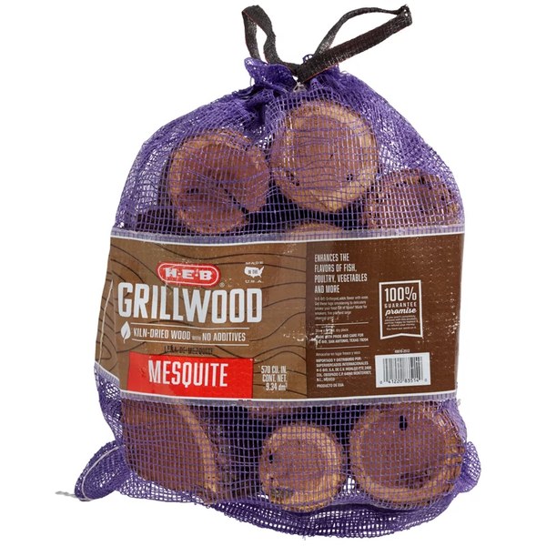 H-E-B Mini Mesquite Grillwood, 570 cu. in.