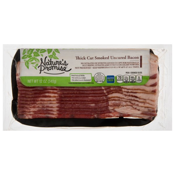 Nature's Promise Uncured Turkey Bacon Sliced