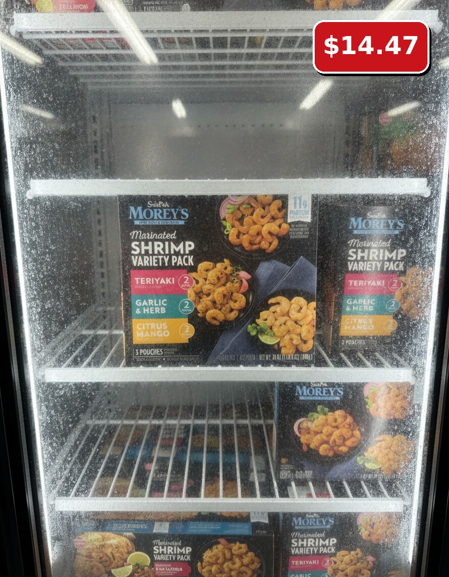 SeaPak Morey's Marinated Shrimp Variety Pack