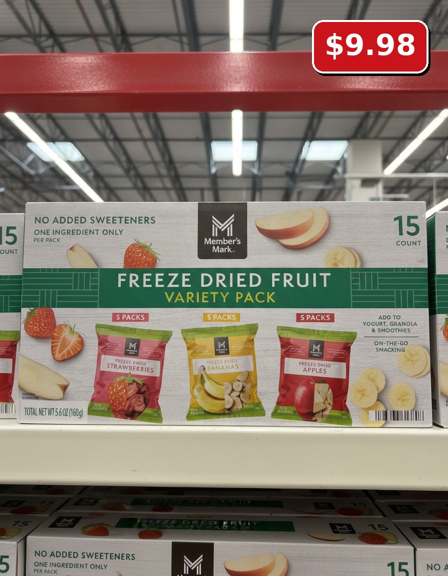 Member's Mark Freeze Dried Fruit Variety Pack