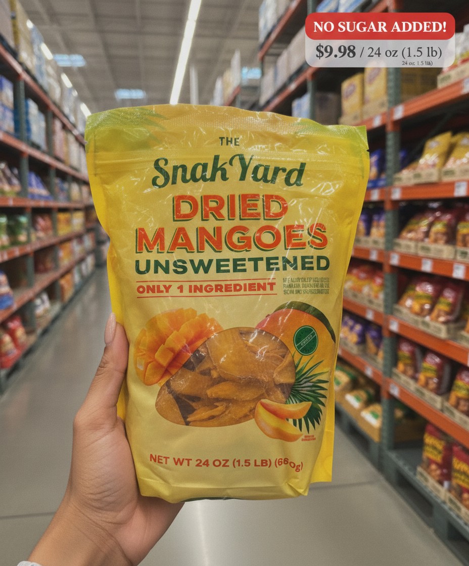 The Snak Yard Dried Mangoes Unsweetened