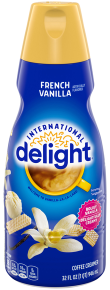 International Delight French Vanilla Flavored Coffee Creamer