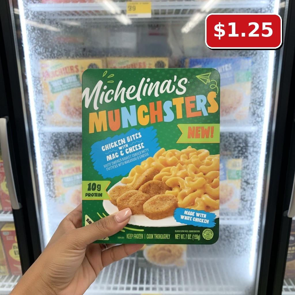 Michelina's MUNCHSTERS CHICKEN BITES with MAC & CHEESE