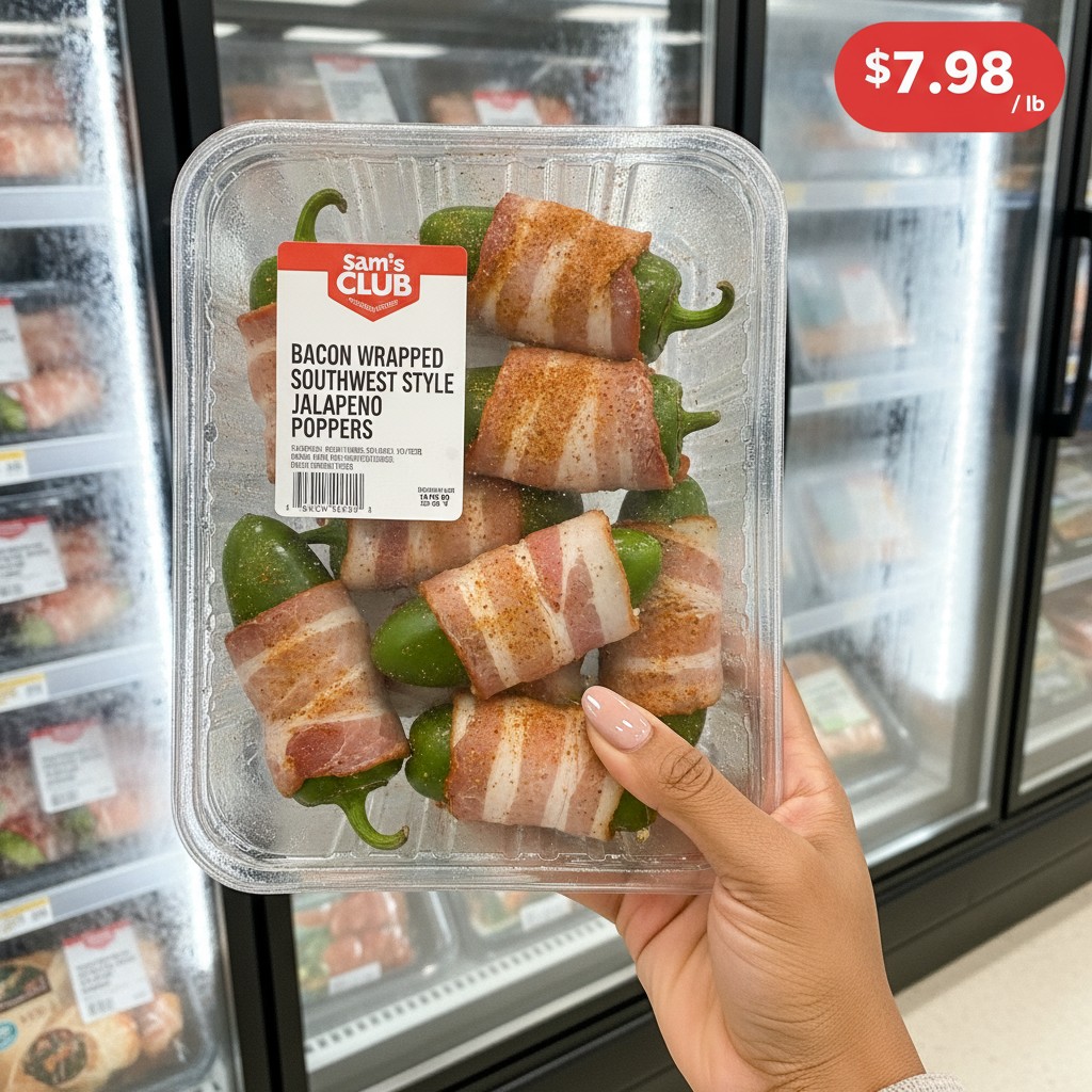 BACON WRAPPED SOUTHWEST STYLE JALAPENO POPPERS