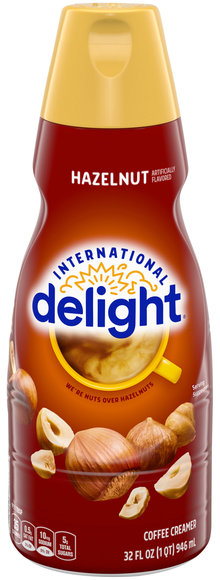 International Delight Hazelnut Flavored Coffee Creamer