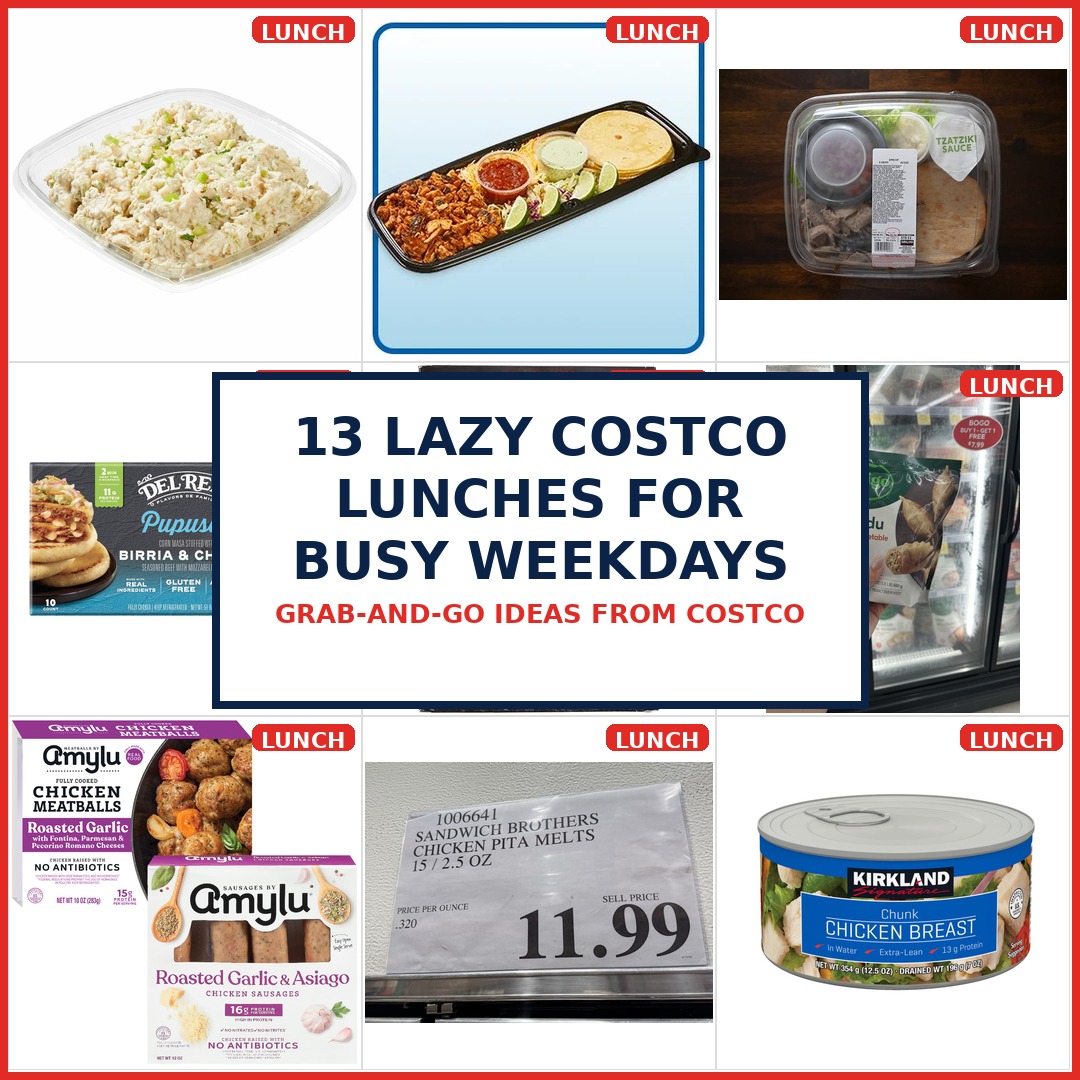 13 lazy Costco lunches for busy weekdays hero