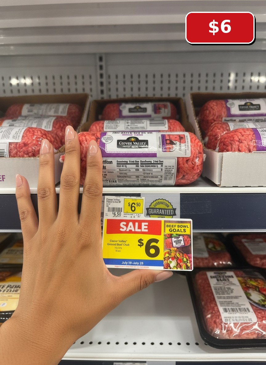Clover Valley Ground Beef Chub 73/27%