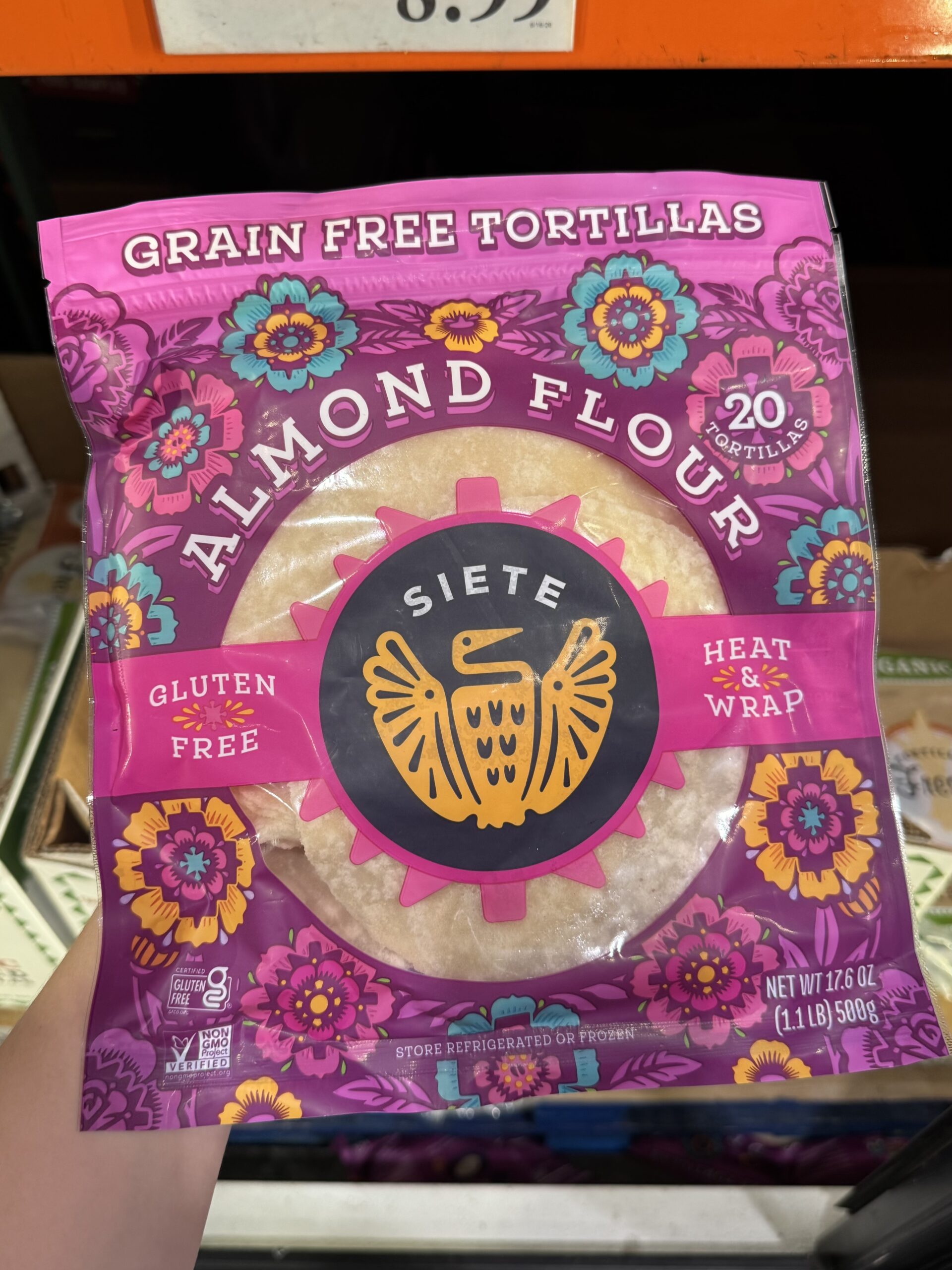 Siete Almond Flour Grain Free Tortillas