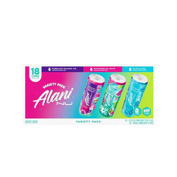 Alani Nu Summer Variety Energy Drink Pack