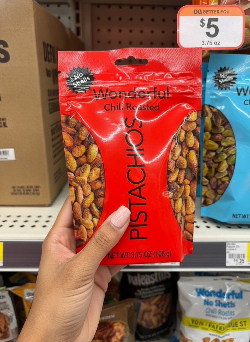 Wonderful No Shells Chili Roasted Pistachios