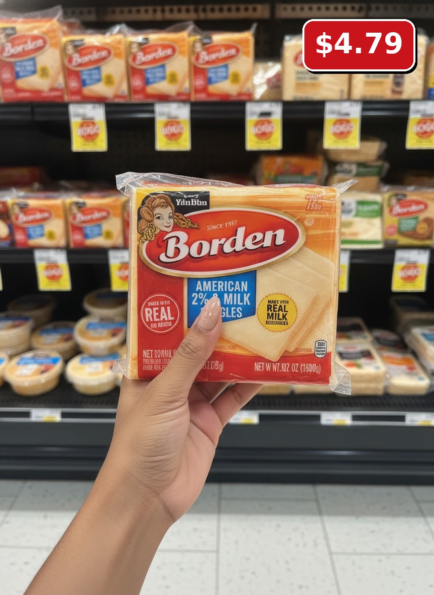 Borden American 2% Milk Cheese Singles