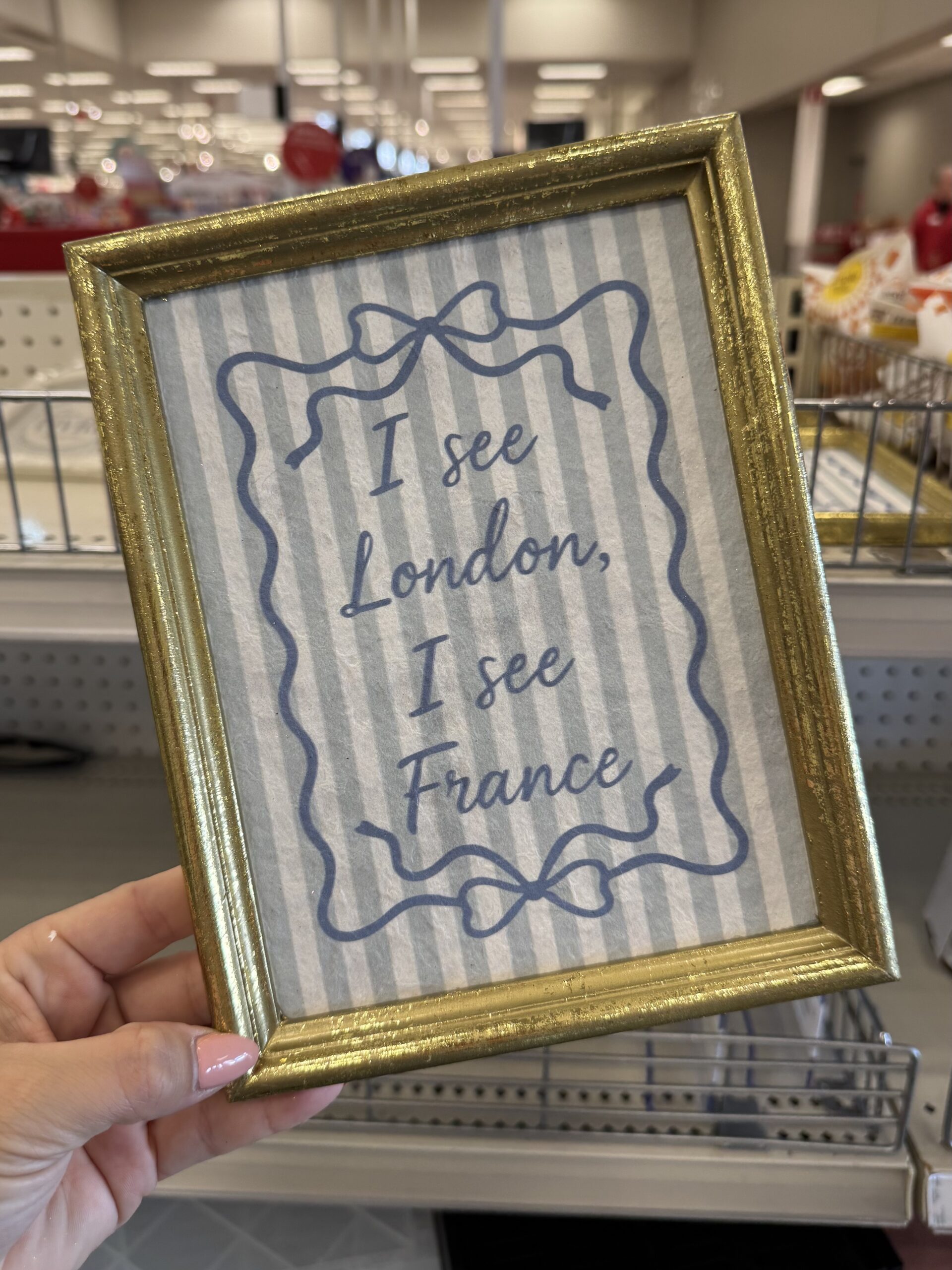 Bullseye's Playground Framed Sign - in store