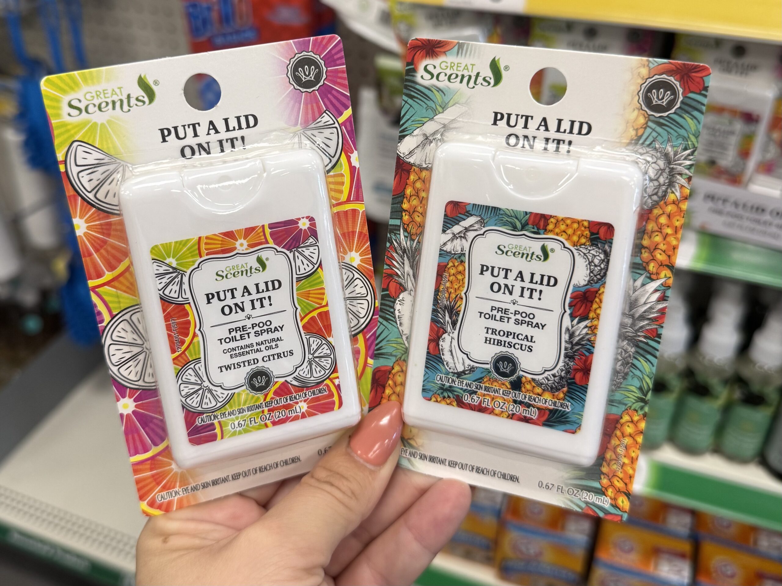 Household Scents and Cleaning - in store