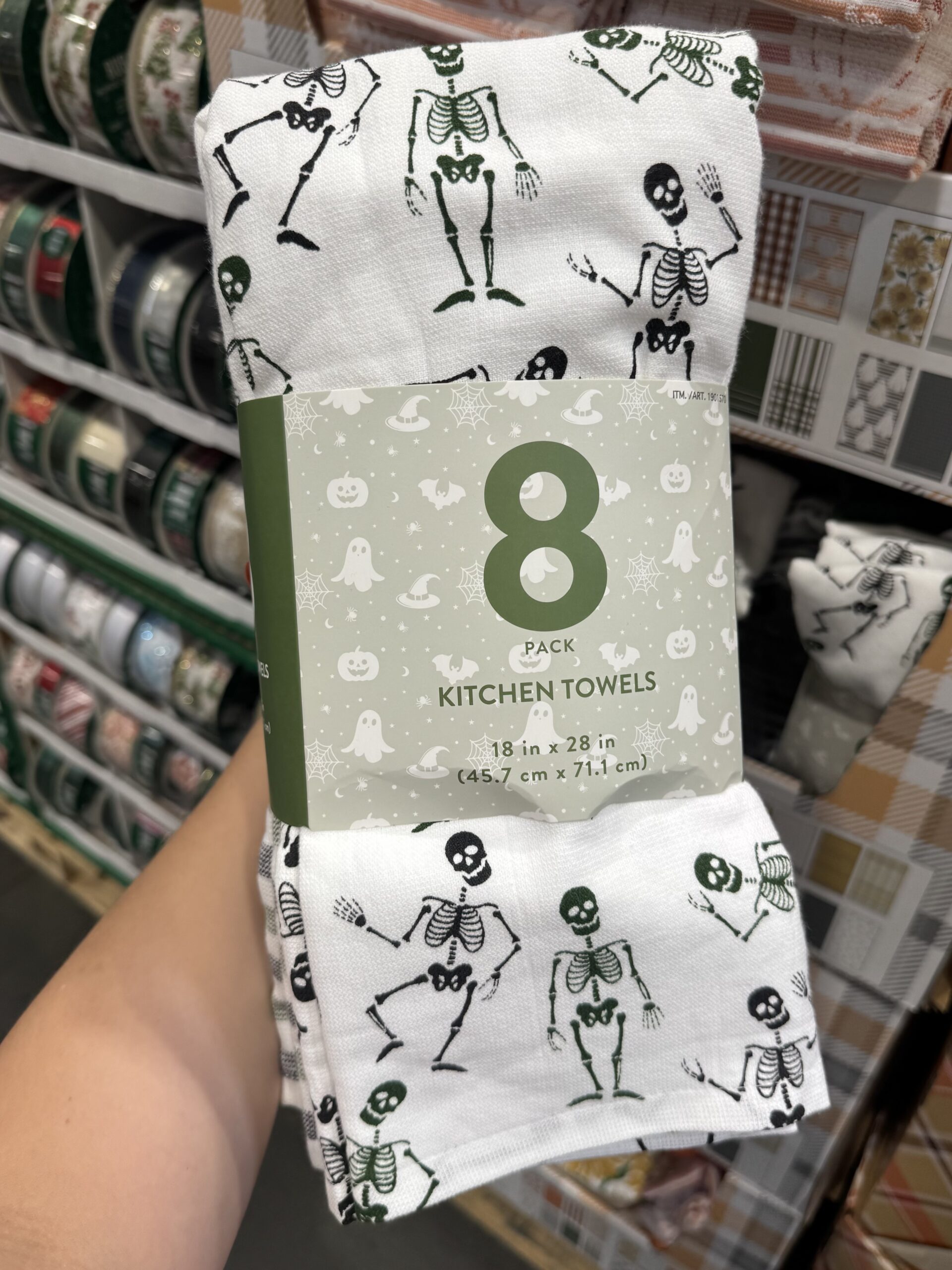 Town and Country Halloween Kitchen Towels