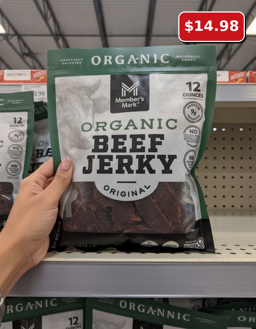 Member's Mark Organic Beef Jerky Original