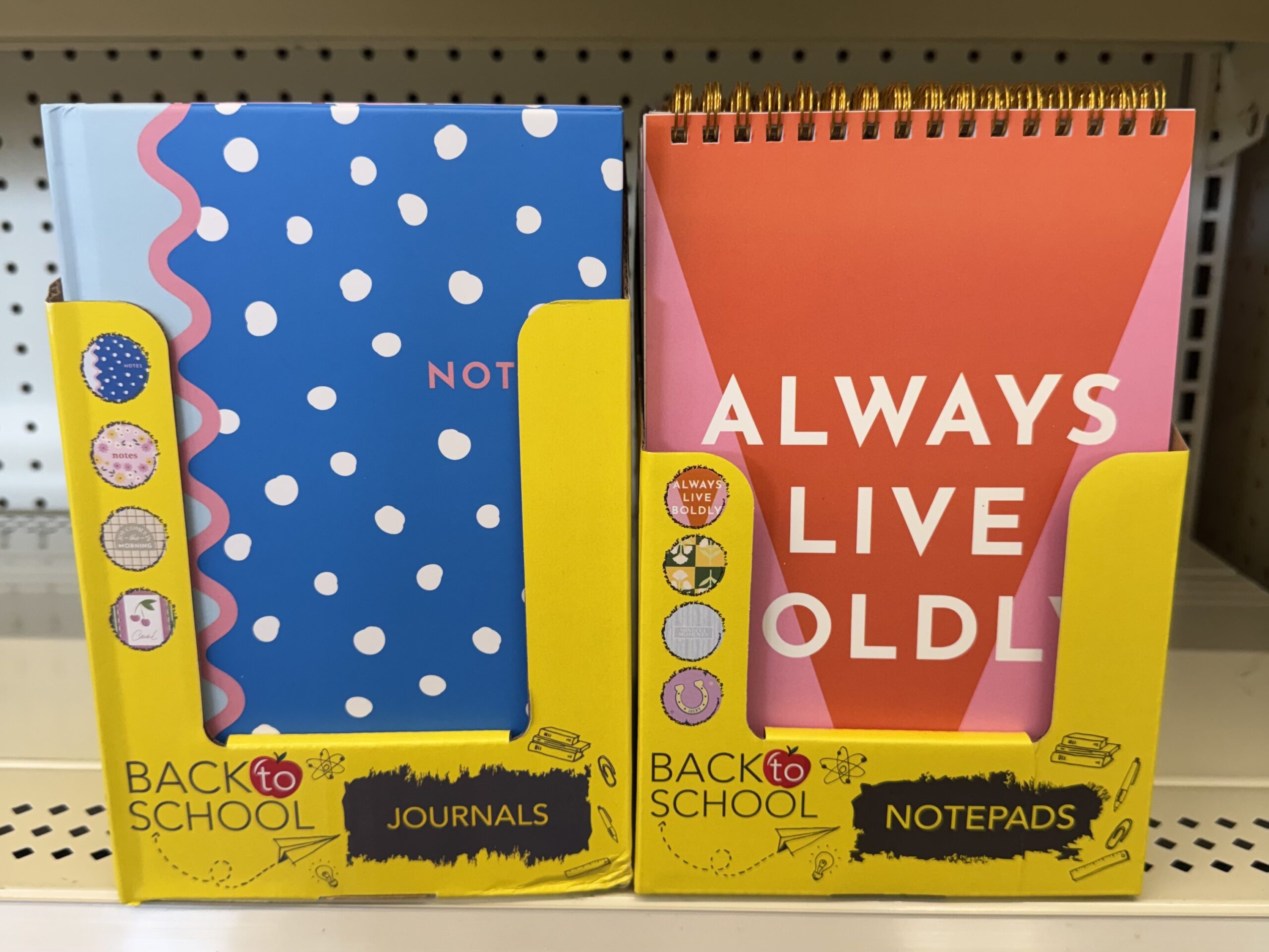 Back To School Journals - in store