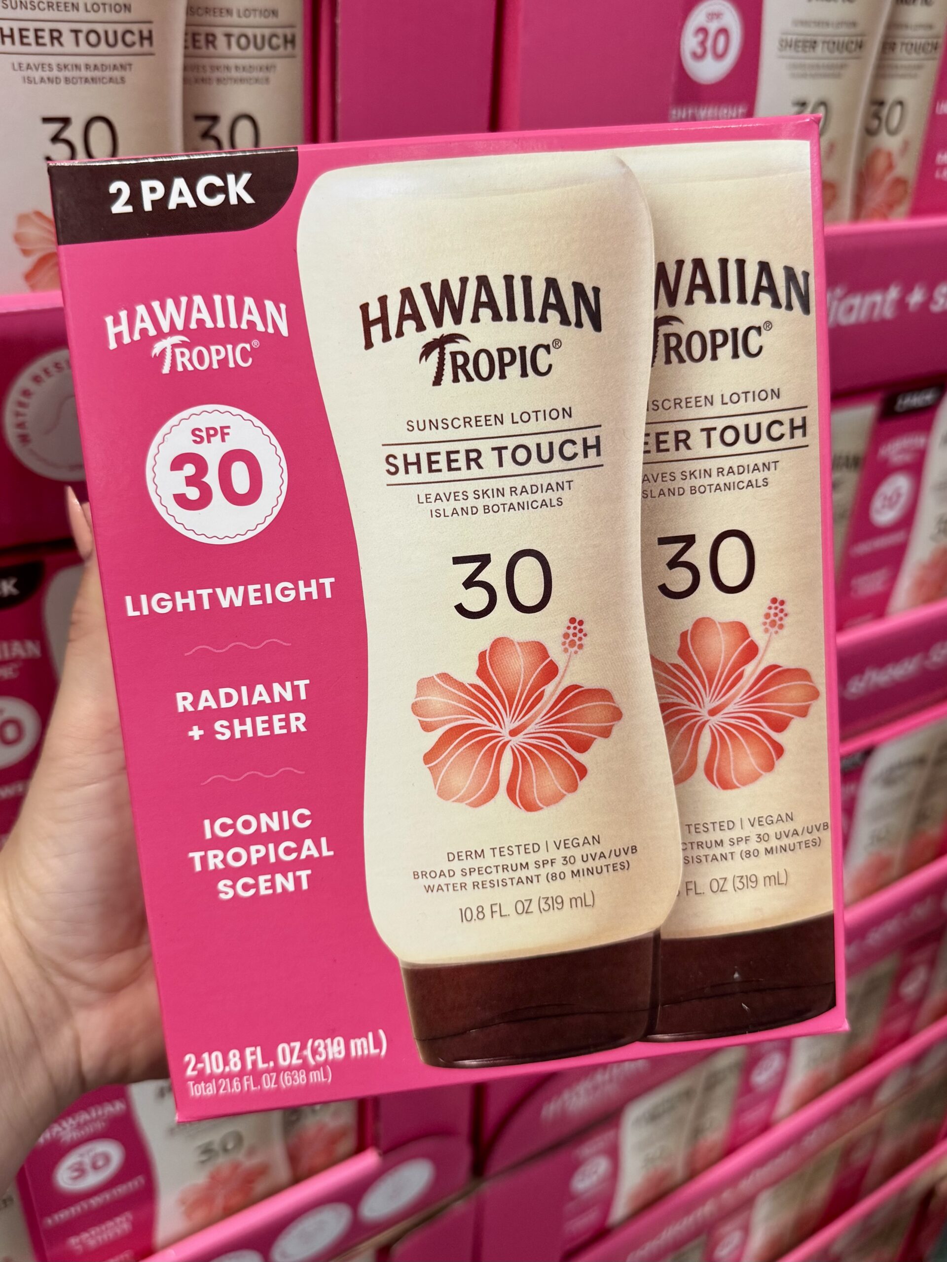 Hawaiian Tropic Sheer Touch Sunscreen Lotion SPF 30