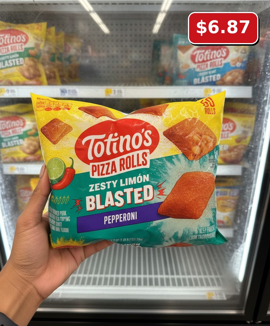Totino's Pizza Rolls Zesty Limón Blasted Pepperoni