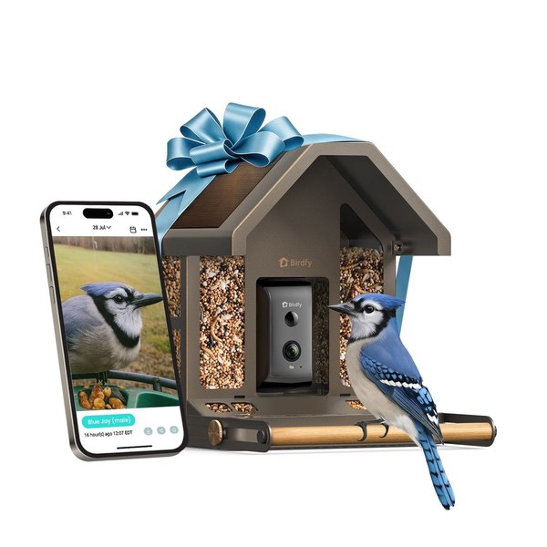 Bird Feeder with Camera & Solar Panel - $129 (New)
