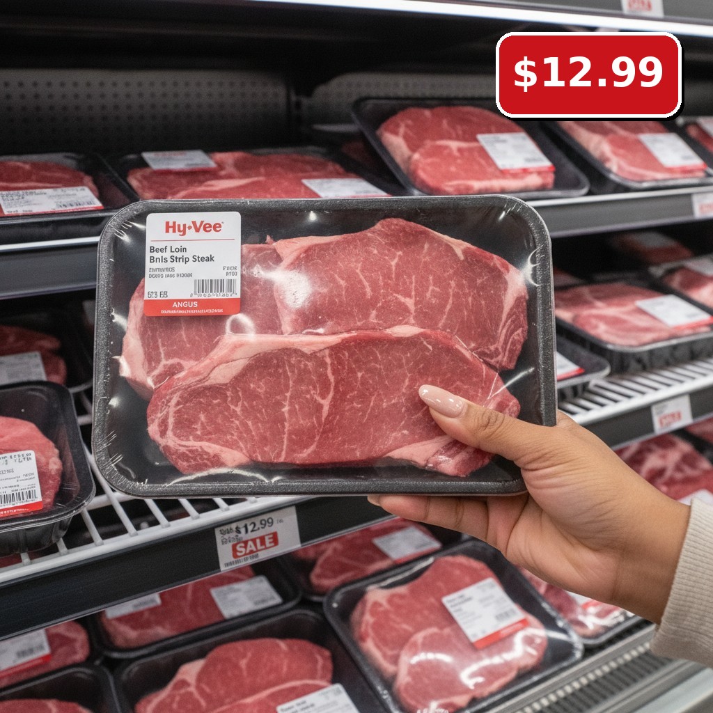 Beef Loin Bnls Strip Steak Vpk