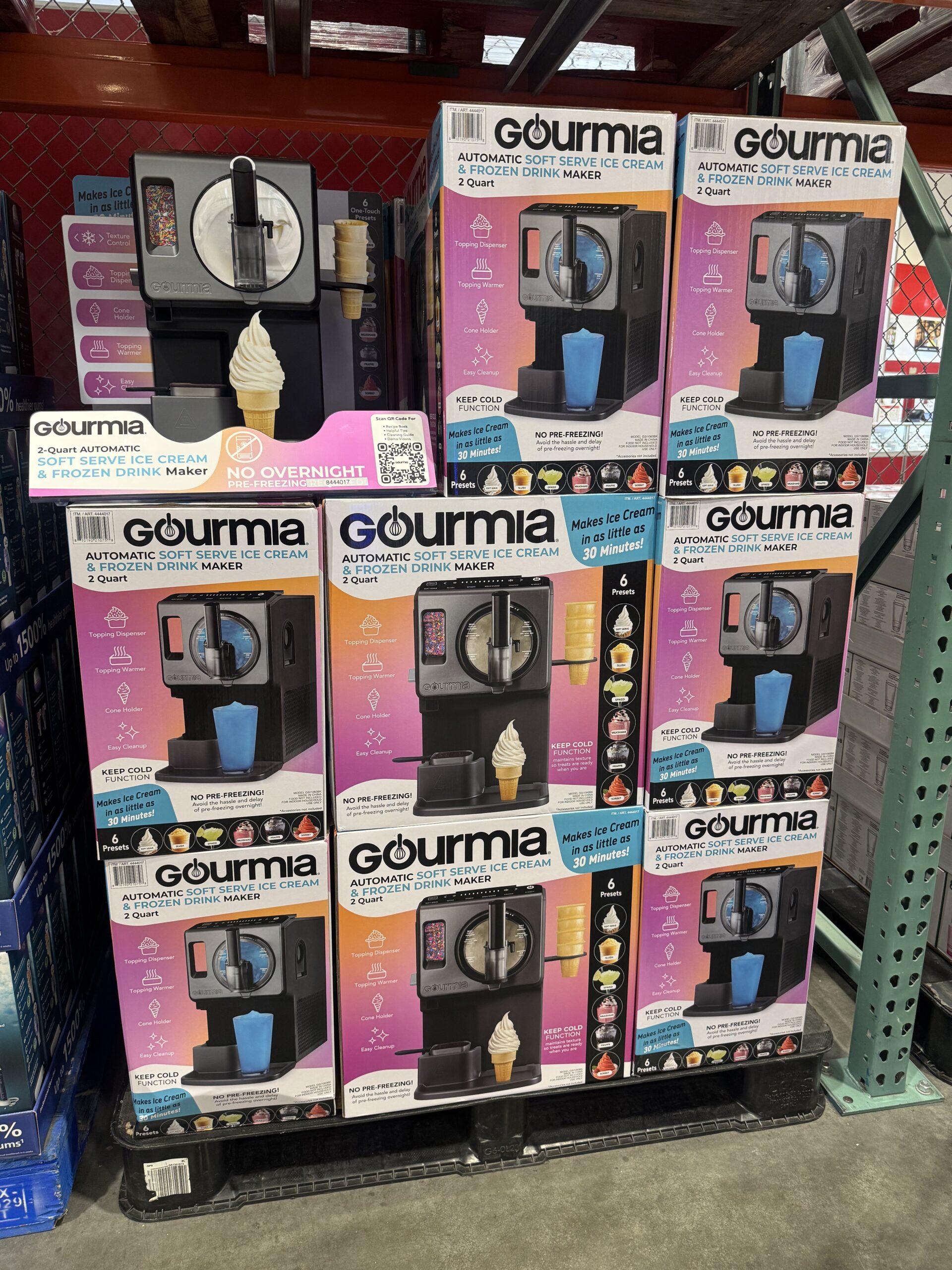 Gourmia Soft Serve Ice Cream & Frozen Drink Maker