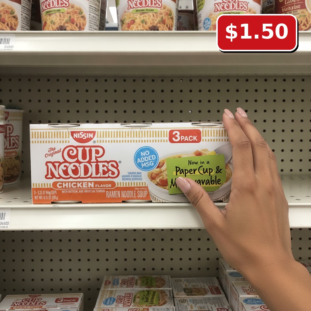 NISSIN The Original CUP NOODLES CHICKEN FLAVOR