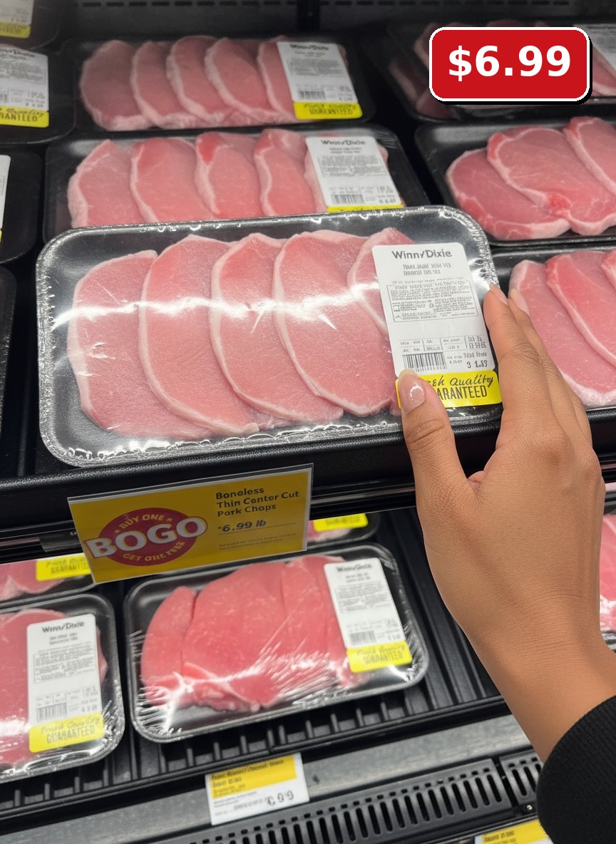 Boneless Thin Center Cut Pork Chops