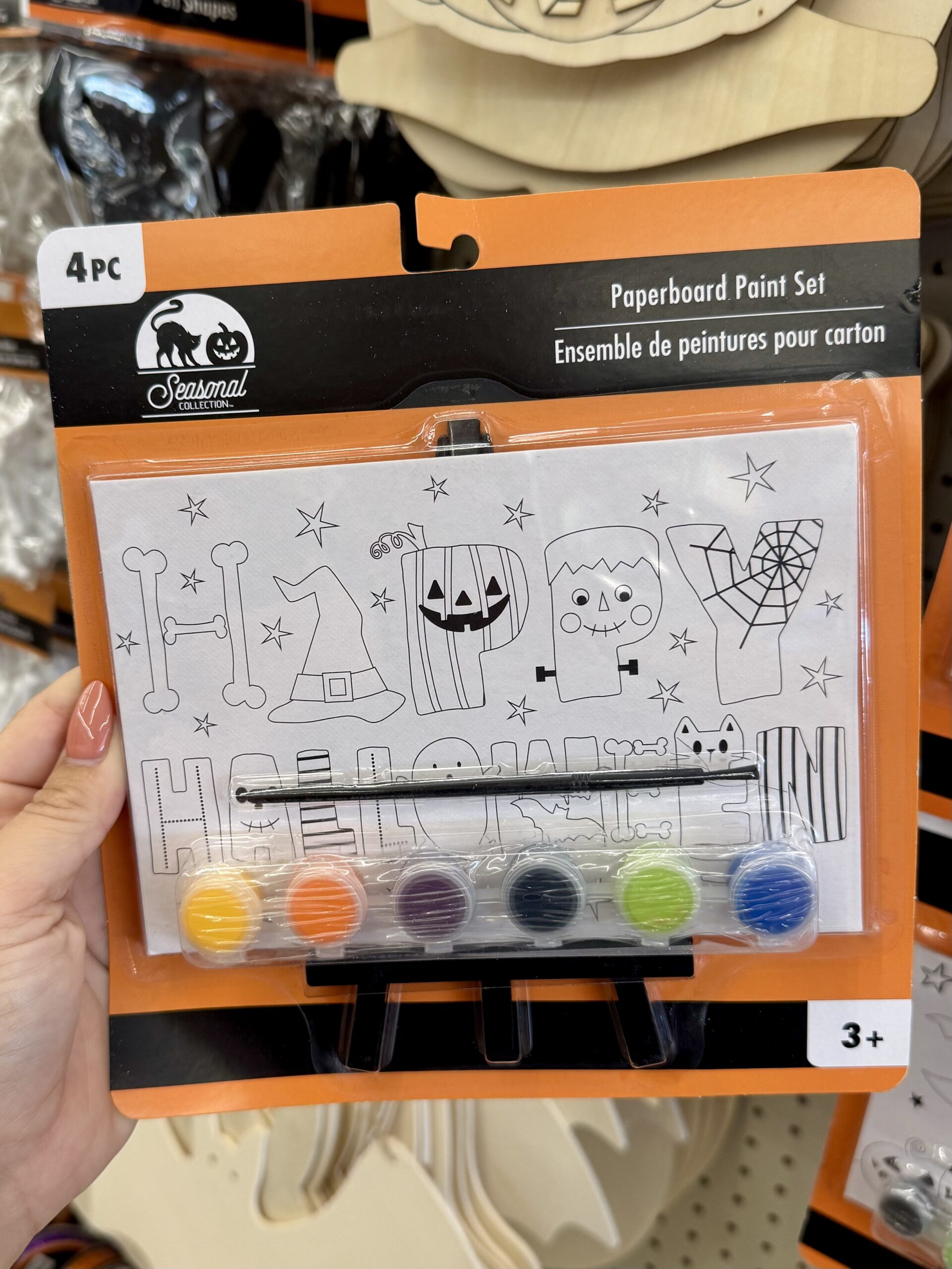 Seasonal Collection Paperboard Paint Set - in store
