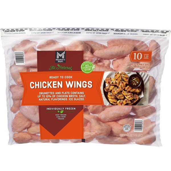 Member's Mark Fresh Chicken Wings - $18.46 -> $15.96