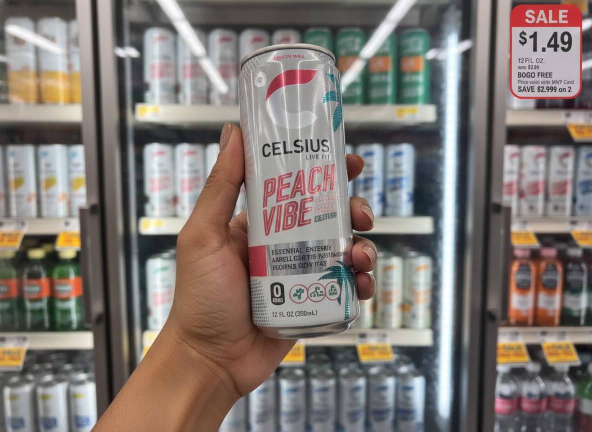 CELSIUS LIVE FIT PEACH VIBE