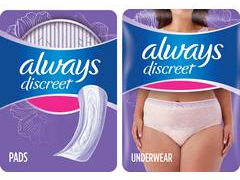 Always Discreet Incontinence