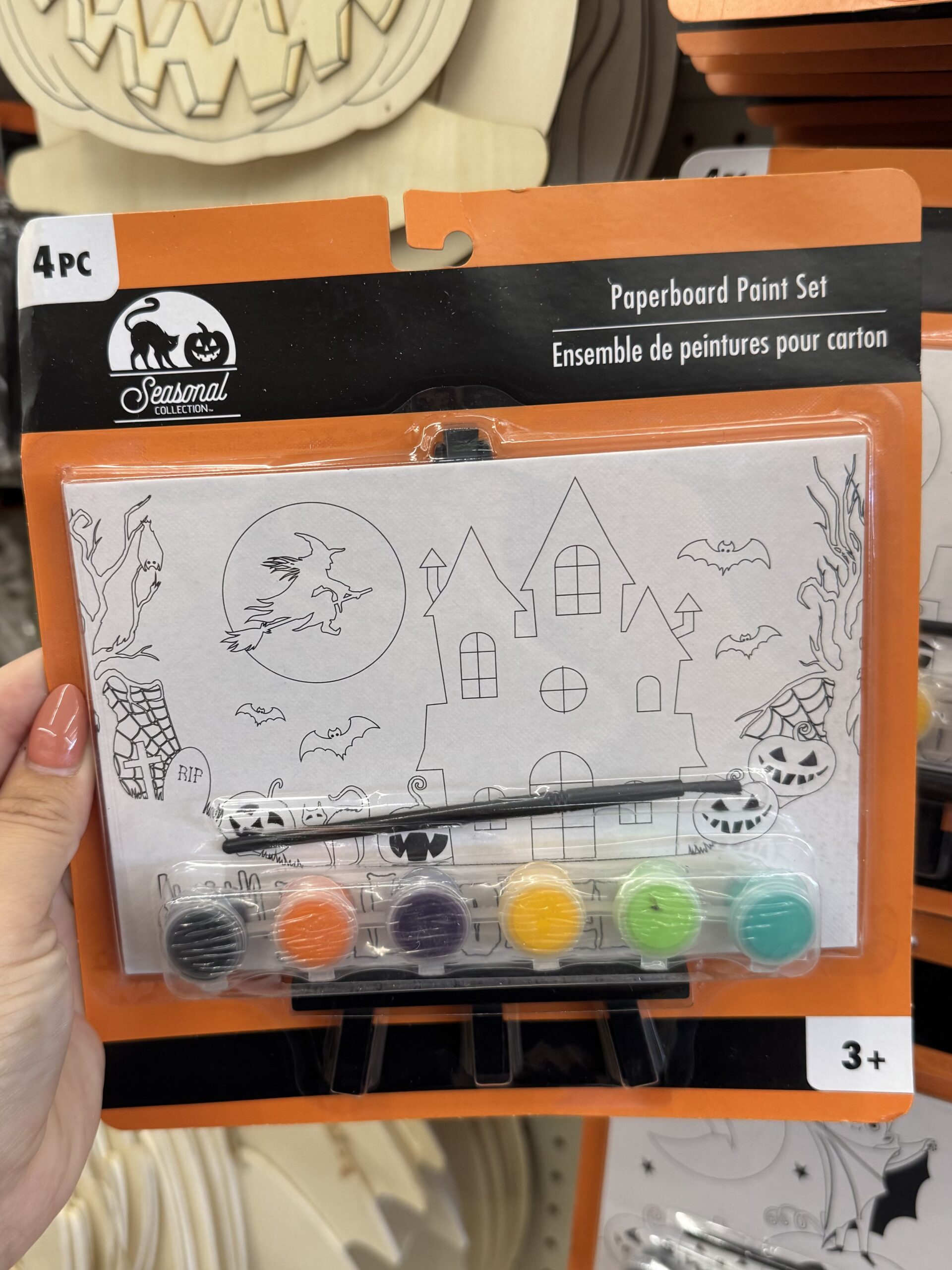 Seasonal Collection Paperboard Paint Set - in store