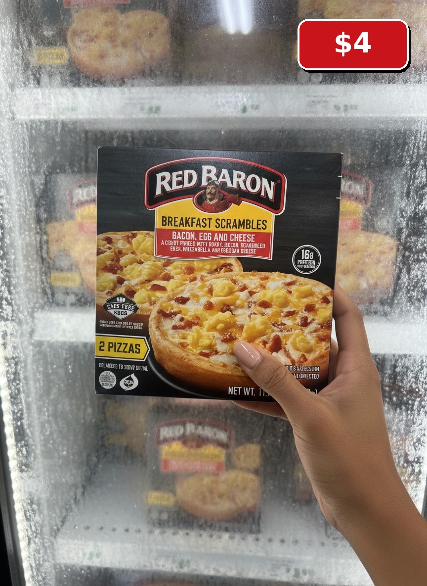 RED BARON BREAKFAST SCRAMBLES BACON, EGG AND CHEESE