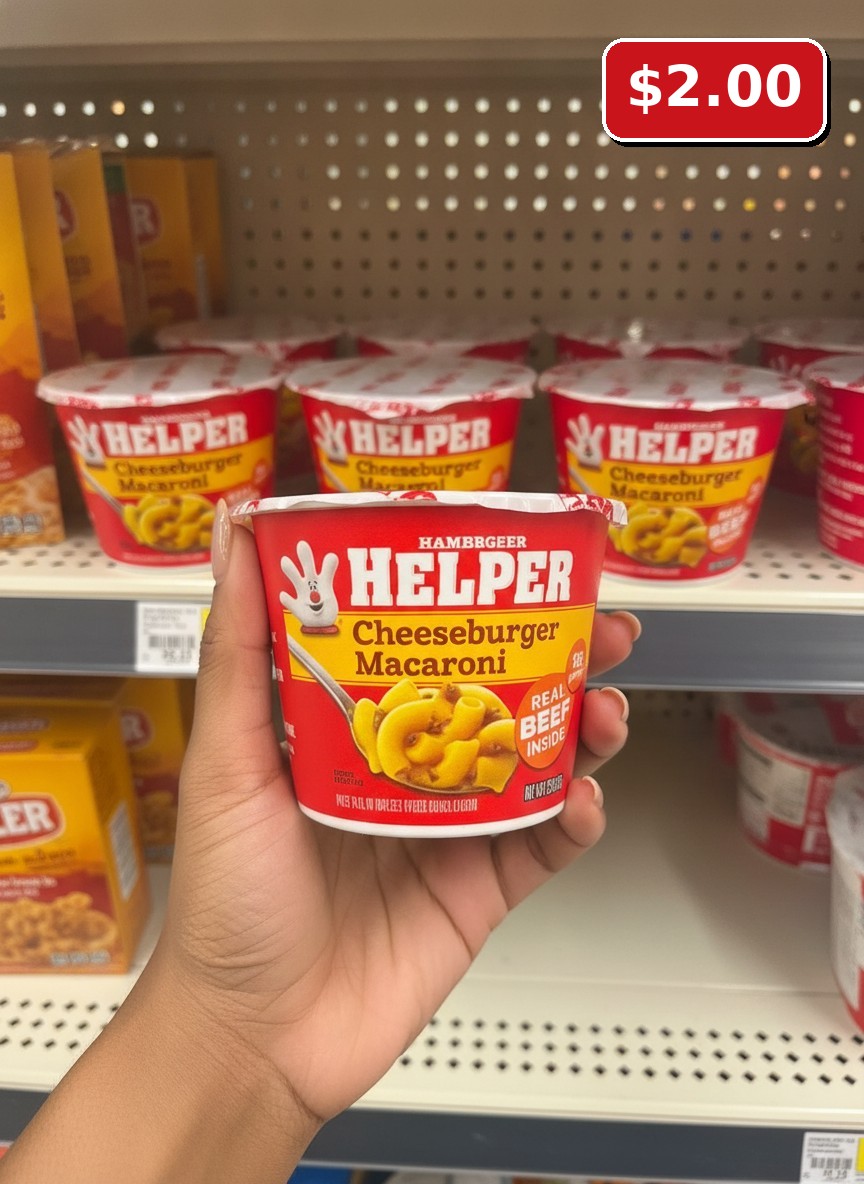 Hamburger Helper Cheeseburger Macaroni Single Cups