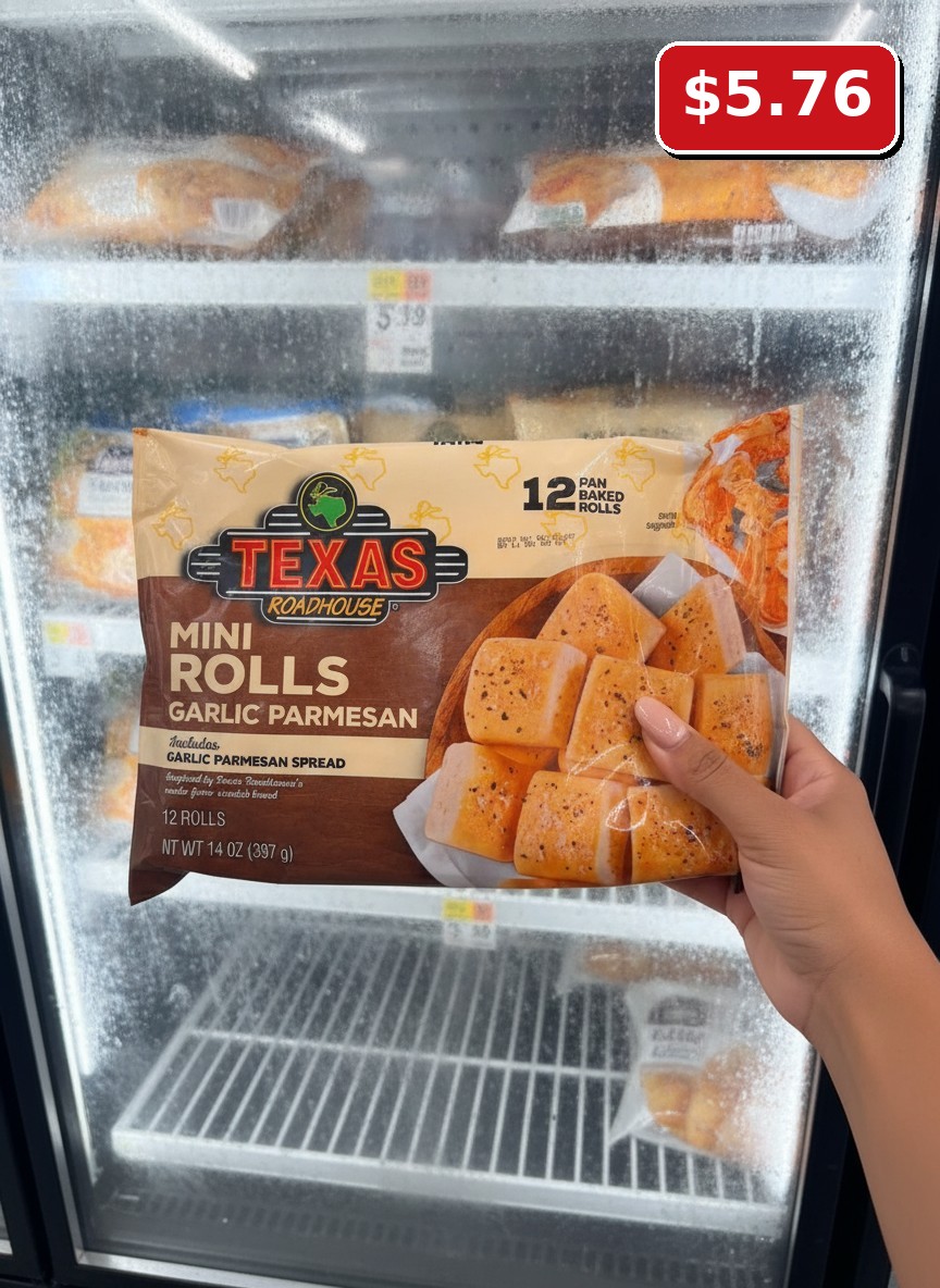 TEXAS ROADHOUSE MINI ROLLS GARLIC PARMESAN
