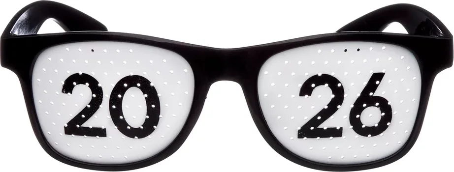 2026 Graduation Pinhole Glasses, 1 ct
