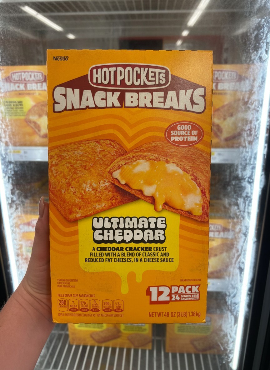Nestle Hot Pockets Snack Breaks Ultimate Cheddar