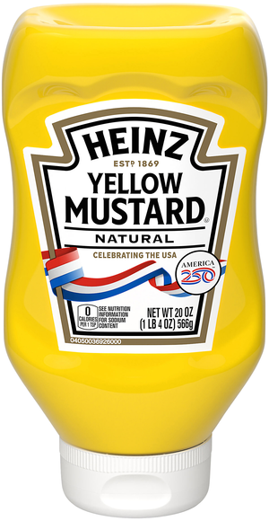 Heinz Natural Yellow Mustard
