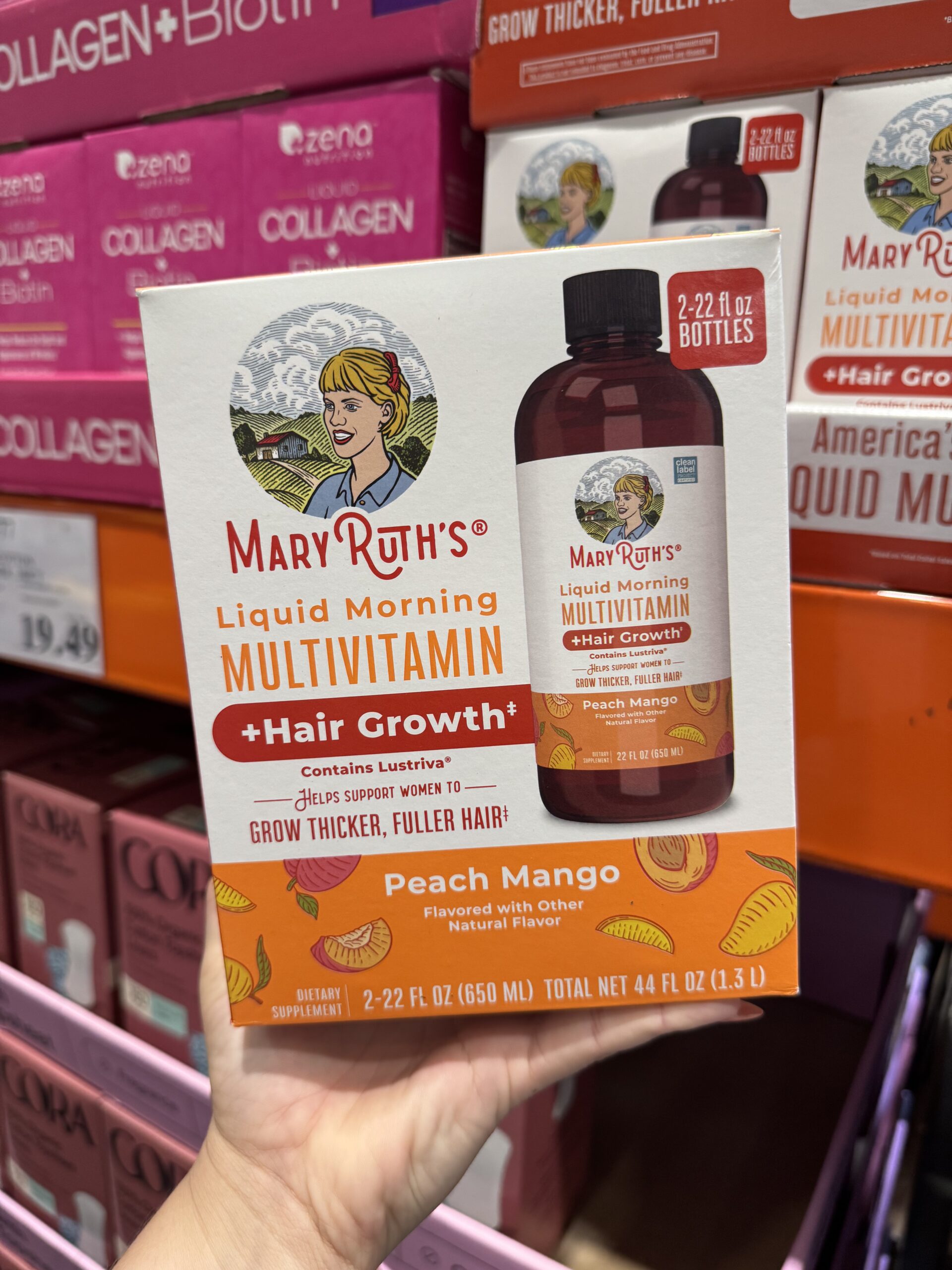MaryRuth's Liquid Morning Multivitamin + Hair Growth
