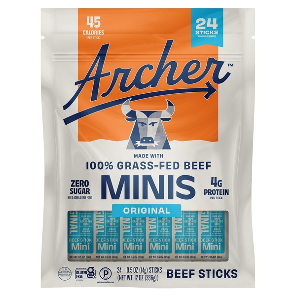 ARCHER ORIGINAL MINI BEEF STICKS - $15.42 -> $10.98 ($4.44 off)