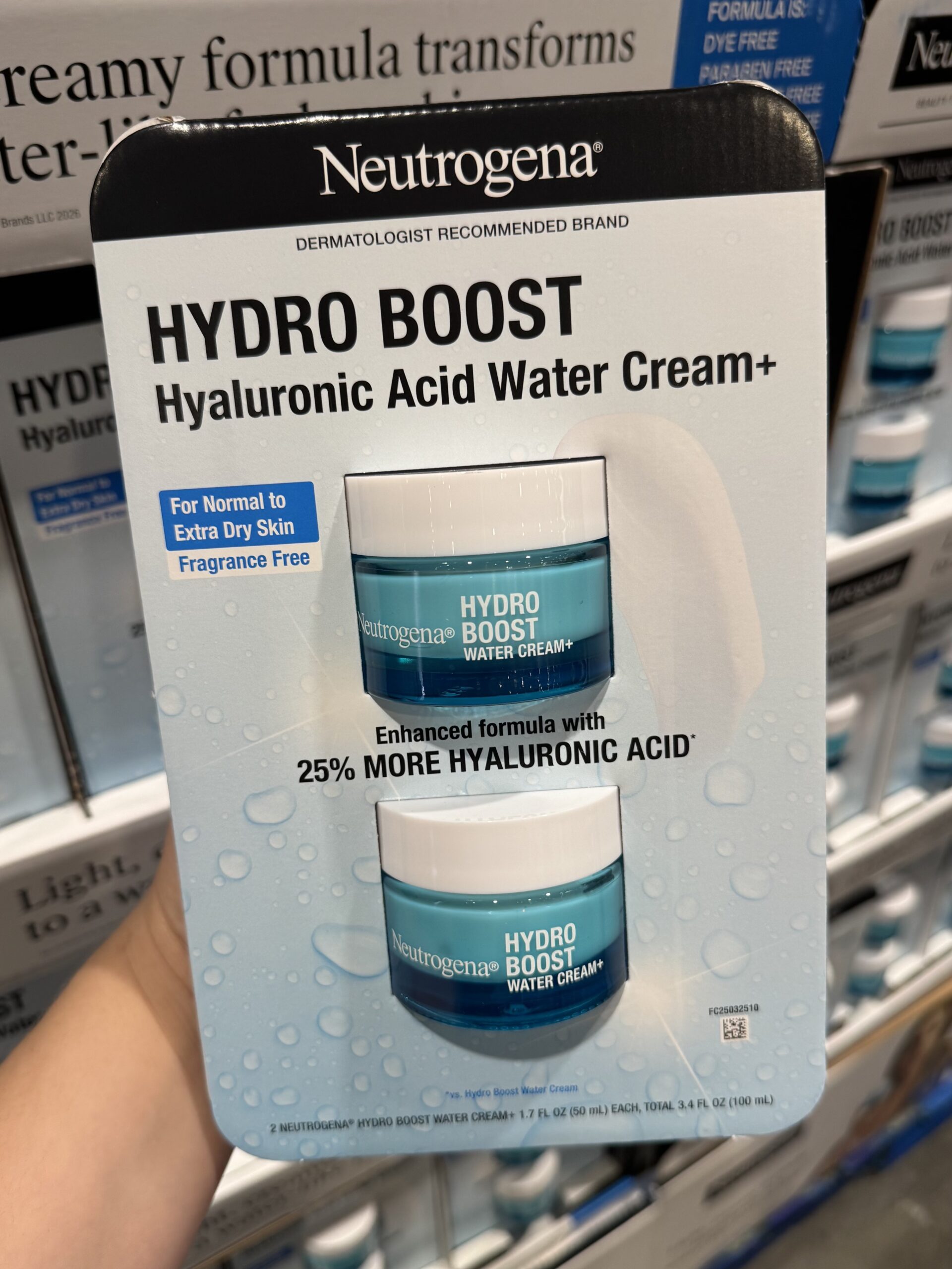 Neutrogena Hydro Boost Hyaluronic Acid Water Cream+